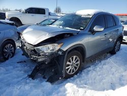 Salvage cars for sale at auction: 2015 Mazda CX-5 Sport