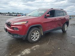 Salvage cars for sale from Copart Fredericksburg, VA: 2014 Jeep Cherokee Latitude