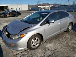 Honda Vehiculos salvage en venta: 2012 Honda Civic Natural GAS