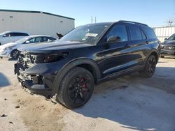 Salvage cars for sale at Haslet, TX auction: 2022 Ford Explorer ST