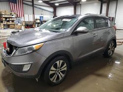 Salvage cars for sale at West Mifflin, PA auction: 2012 KIA Sportage EX