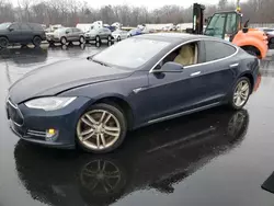 Buy Salvage Cars For Sale now at auction: 2015 Tesla Model S 70D