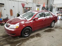 Salvage Cars with No Bids Yet For Sale at auction: 2006 Toyota Corolla CE