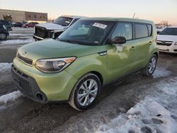 Salvage cars for sale at Kansas City, KS auction: 2015 KIA Soul +