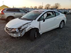 Salvage cars for sale at Sacramento, CA auction: 2014 Honda Civic LX