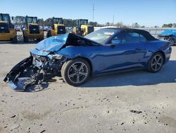 Salvage cars for sale at Dunn, NC auction: 2024 Ford Mustang