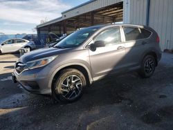 Salvage cars for sale at Riverview, FL auction: 2016 Honda CR-V SE