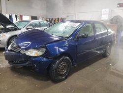 Salvage cars for sale at Elgin, IL auction: 2007 Toyota Corolla CE