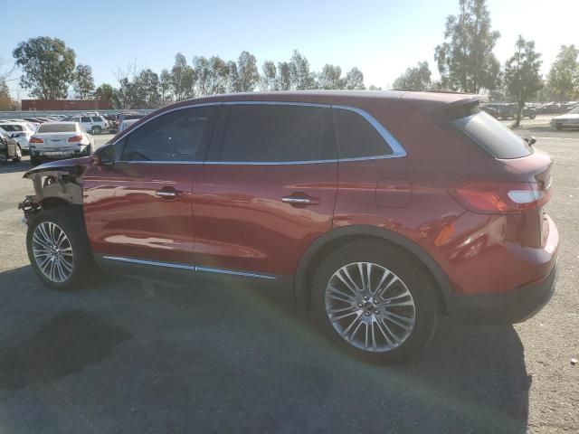 2016 Lincoln MKX Reserve