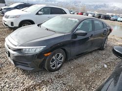 Honda salvage cars for sale: 2018 Honda Civic LX