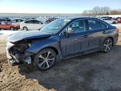 Salvage cars for sale at Davison, MI auction: 2017 Subaru Legacy 2.5I Limited