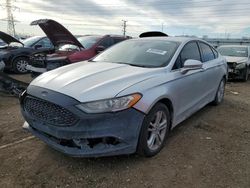 Salvage cars for sale at Elgin, IL auction: 2018 Ford Fusion SE