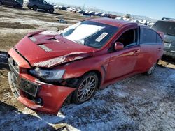 Salvage cars for sale at Brighton, CO auction: 2008 Mitsubishi Lancer Evolution GSR