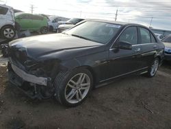 Salvage cars for sale at Elgin, IL auction: 2013 Mercedes-Benz C 300 4matic