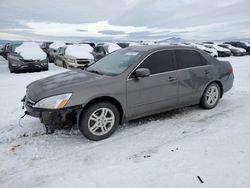 Salvage cars for sale from Copart Helena, MT: 2006 Honda Accord EX