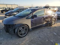 Salvage cars for sale at Haslet, TX auction: 2008 Honda Civic LX