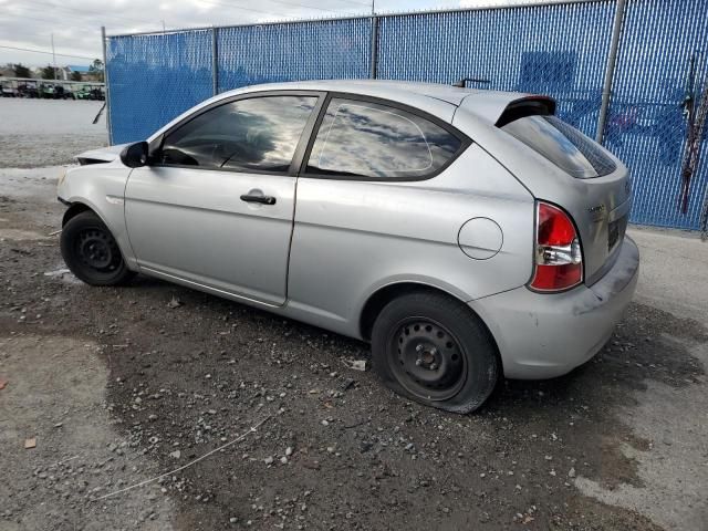 2010 Hyundai Accent Blue