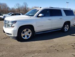 Chevrolet Suburban salvage cars for sale: 2015 Chevrolet Suburban K1500 LTZ