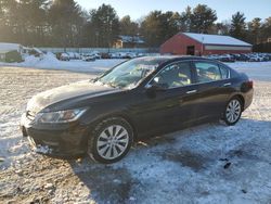 Salvage cars for sale at Mendon, MA auction: 2014 Honda Accord EXL