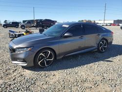 Salvage cars for sale at Tifton, GA auction: 2018 Honda Accord Sport