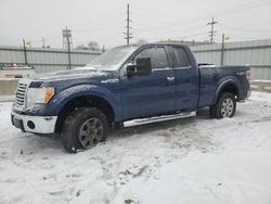 Salvage cars for sale at Chicago Heights, IL auction: 2010 Ford F150 Super Cab