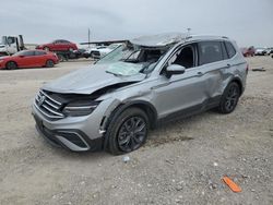 Salvage cars for sale at Temple, TX auction: 2023 Volkswagen Tiguan SE