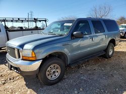 Salvage cars for sale from Copart China Grove, NC: 2000 Ford Excursion XLT