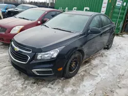 Salvage cars for sale at Montreal Est, QC auction: 2015 Chevrolet Cruze LS