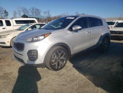 Salvage cars for sale at Spartanburg, SC auction: 2017 KIA Sportage SX