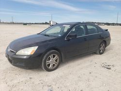 2007 Honda Accord EX en venta en New Braunfels, TX