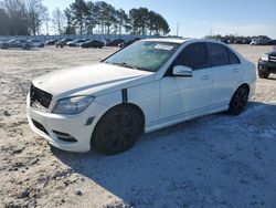 Mercedes-Benz salvage cars for sale: 2011 Mercedes-Benz C 300 4matic