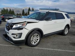 Carros salvage a la venta en subasta: 2017 Ford Explorer XLT