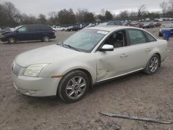 Salvage cars for sale from Copart Madisonville, TN: 2008 Mercury Sable Premier