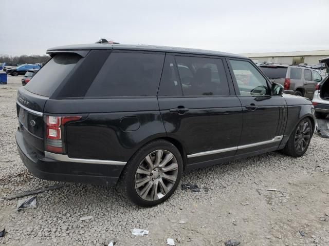 2016 Land Rover Range Rover Supercharged