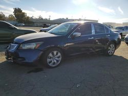 Salvage cars for sale from Copart Martinez, CA: 2008 Honda Accord EXL