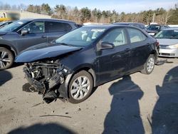 Toyota Corolla l salvage cars for sale: 2016 Toyota Corolla L