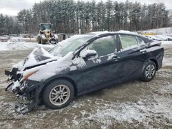 Salvage cars for sale from Copart North Billerica, MA: 2016 Toyota Prius