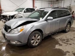 Subaru salvage cars for sale: 2012 Subaru Outback 2.5I Premium