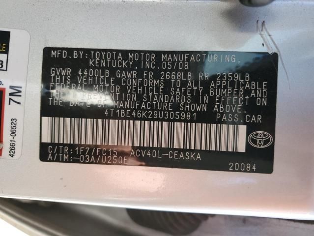 2009 Toyota Camry Base