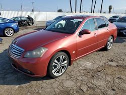 Salvage cars for sale at Van Nuys, CA auction: 2007 Infiniti M35 Base