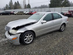 Mercedes-Benz salvage cars for sale: 2002 Mercedes-Benz C 240