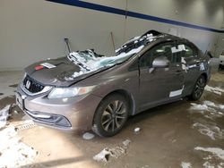 Salvage cars for sale at Sandston, VA auction: 2015 Honda Civic EX