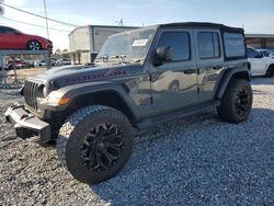 Jeep salvage cars for sale: 2018 Jeep Wrangler Unlimited Rubicon