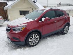 Salvage cars for sale at Northfield, OH auction: 2018 Buick Encore Preferred