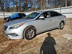 Salvage cars for sale at Austell, GA auction: 2015 Hyundai Sonata SE