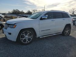 Salvage cars for sale at Riverview, FL auction: 2021 Jeep Grand Cherokee Overland