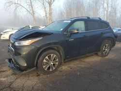 2020 Toyota Highlander Hybrid XLE en venta en Portland, OR