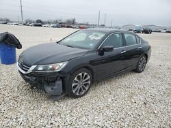 Salvage cars for sale at Temple, TX auction: 2015 Honda Accord Sport