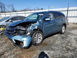 Salvage cars for sale at Spartanburg, SC auction: 2015 Honda CR-V EXL