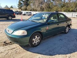 Honda Civic Vehiculos salvage en venta: 2000 Honda Civic EX